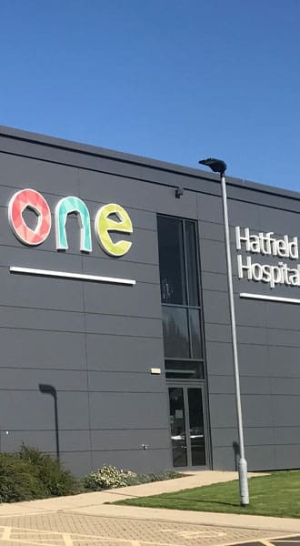 HR Plastic Surgery - One Hatfield Hospital Contact